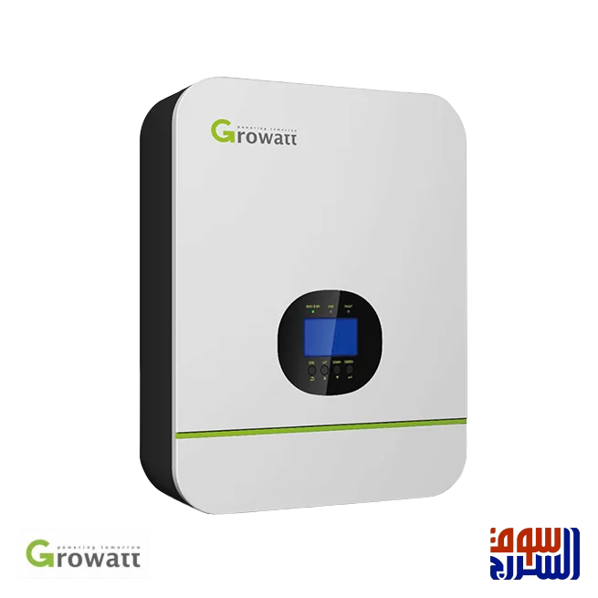  انفرتر   Growatt جرو وات  off grid اوف جريد  3000 فولت امبير VA MPPT 