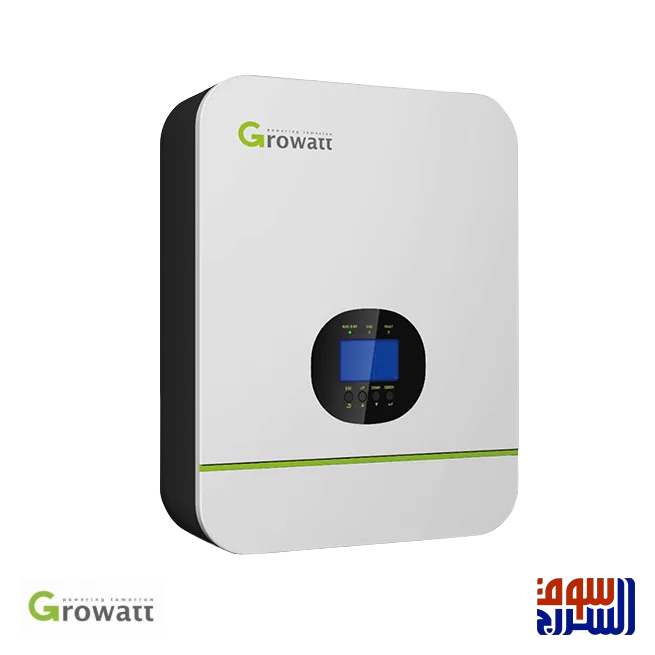  انفرتر   Growatt جرو وات  off grid اوف جريد  3000 فولت امبير VA MPPT 